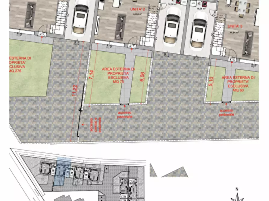 Immagine 16 di Casa quadrifamiliare in vendita  in Via Vittorio Emanuele II a Saonara