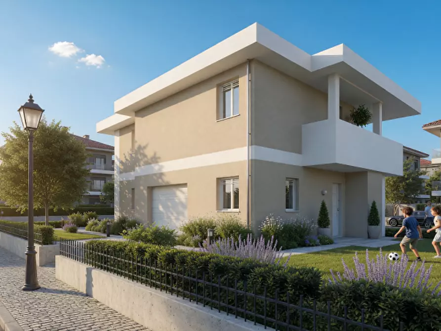 Immagine 2 di Casa bifamiliare in vendita  in Via Cattaneo a Isola Della Scala