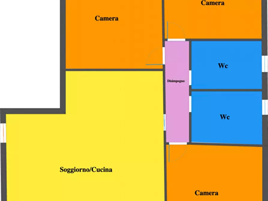 Immagine 3 di Appartamento in vendita  in Piazza 4 Novembre a Povegliano Veronese