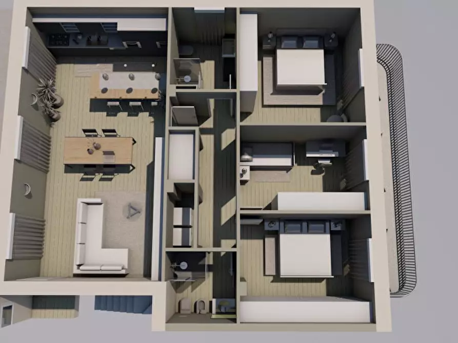 Immagine 17 di Appartamento in vendita  in Piazza 4 Novembre a Povegliano Veronese