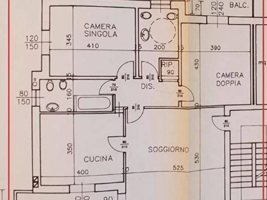 Immagine 15 di Appartamento in vendita  in Via ROCCO CHIAPPONI 15 a Castel San Giovanni