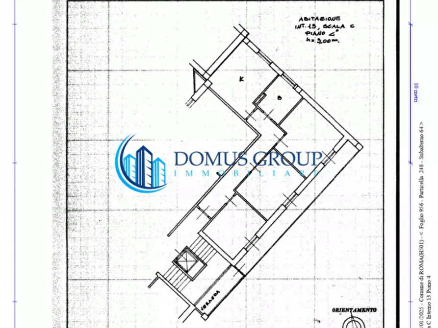 Immagine 35 di Appartamento in vendita  in VIA FLAVIO STILICONE a Roma