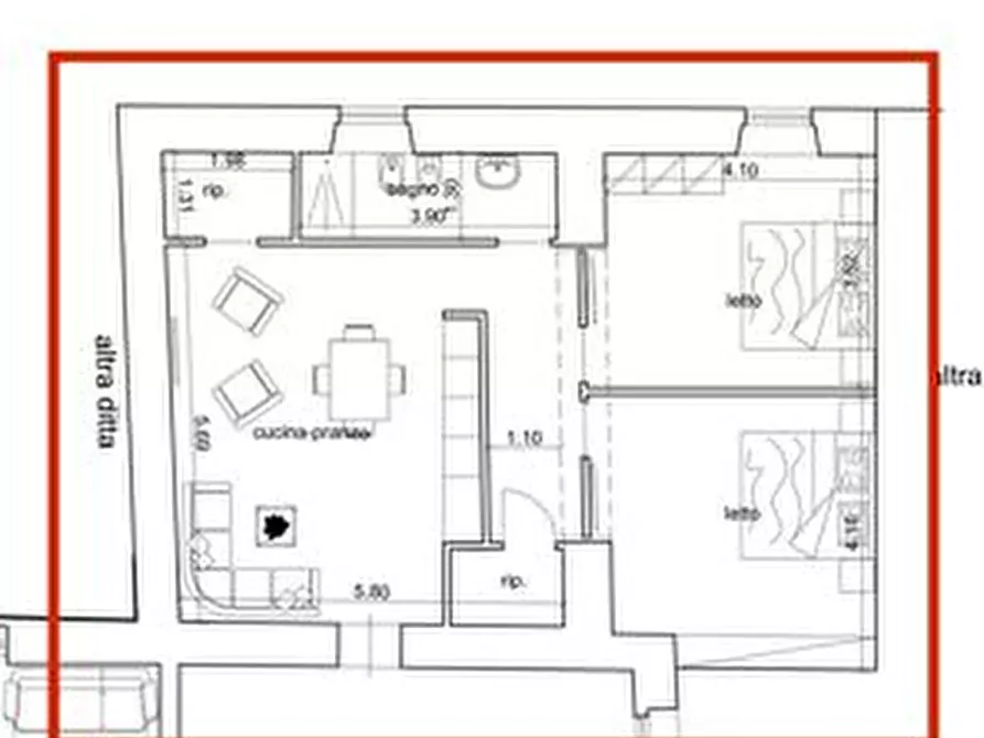 Immagine 23 di Villetta a schiera in vendita  in Via Milano a Avola