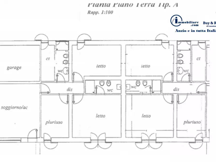 Immagine 35 di Casa bifamiliare in vendita  in Via della Cannuccia a Anzio