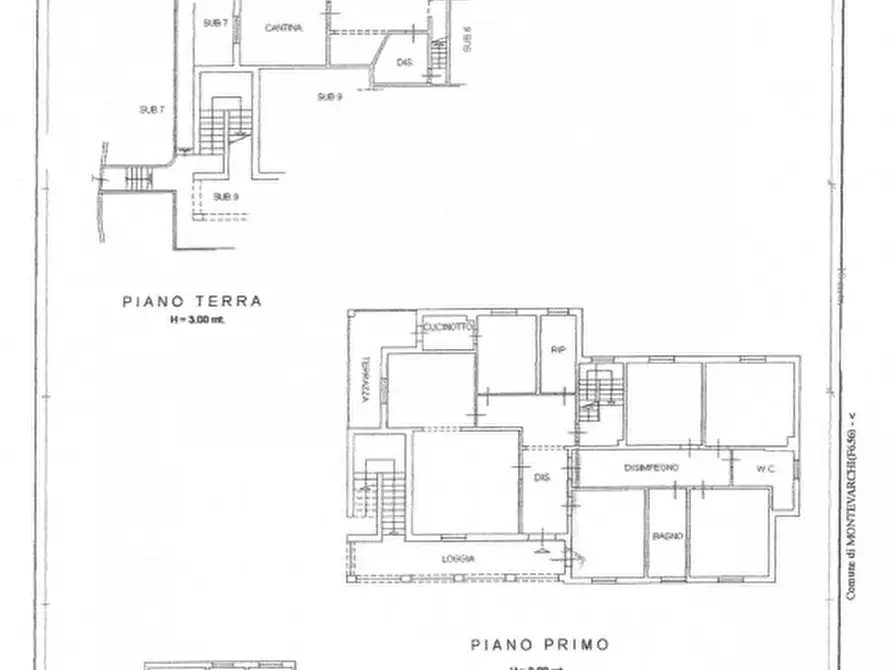 Immagine 46 di Casa bifamiliare in vendita  in Via Trebbia a Montevarchi