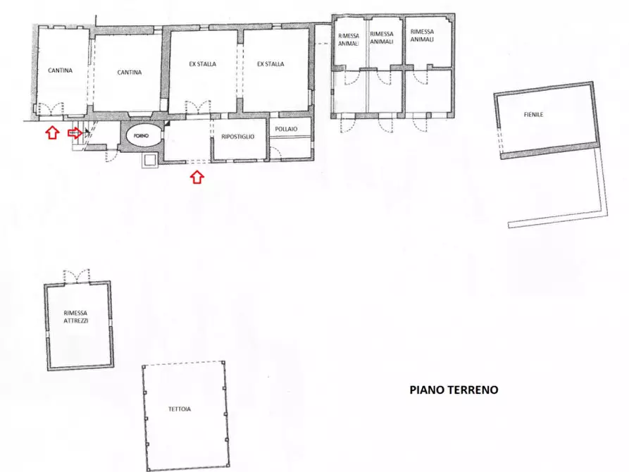 Immagine 10 di Rustico / casale in vendita  in Farneta a Cortona