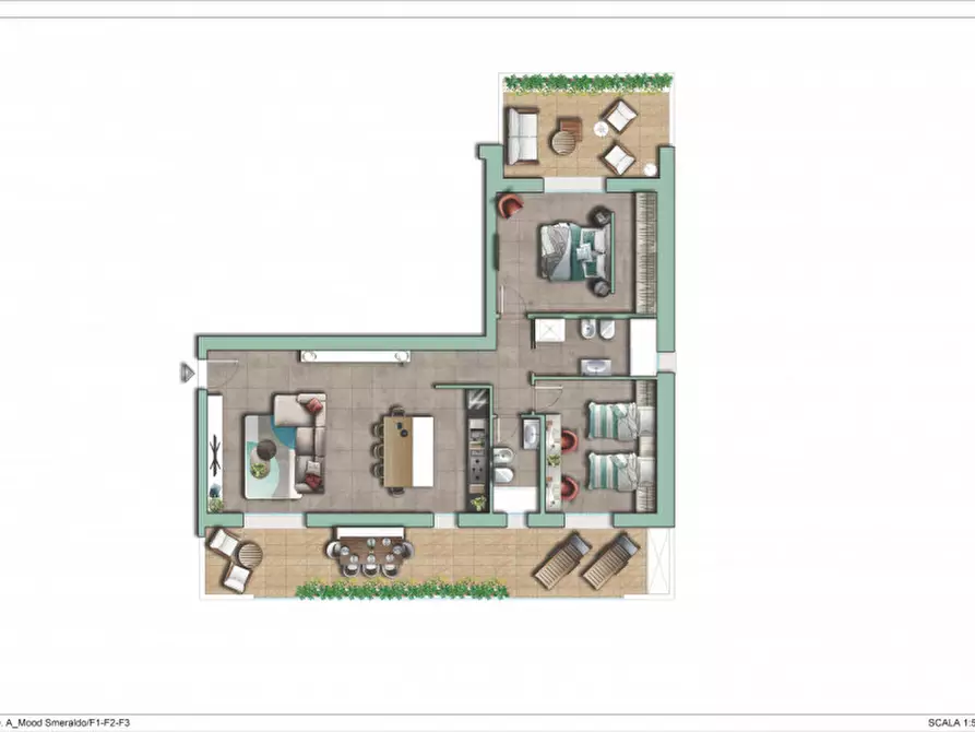 Immagine 21 di Appartamento in vendita  a Senigallia