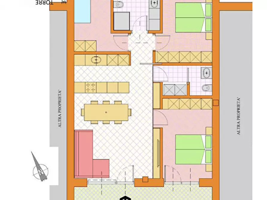 Immagine 14 di Appartamento in vendita  in Segno, via di Cort a Predaia