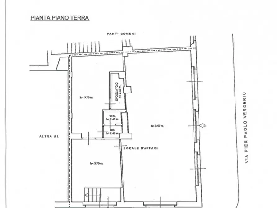 Immagine 11 di Negozio in affitto  in Via Pier Paolo Vergerio 3 a Trieste