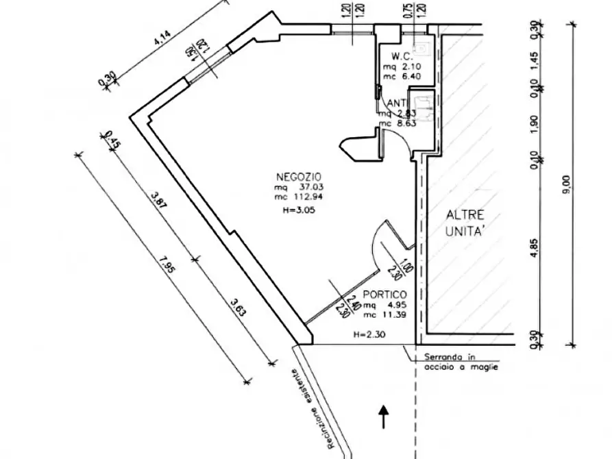 Immagine 7 di Negozio in vendita  in Via Jacopo Facciolati a Padova