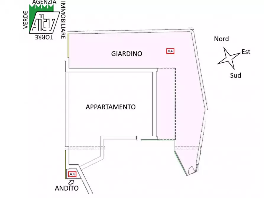 Immagine 17 di Appartamento in vendita  in Segno via di Cort a Predaia