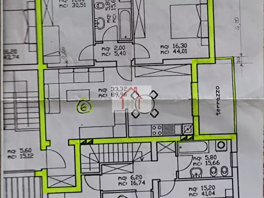 Immagine 14 di Appartamento in affitto  a Maserada Sul Piave