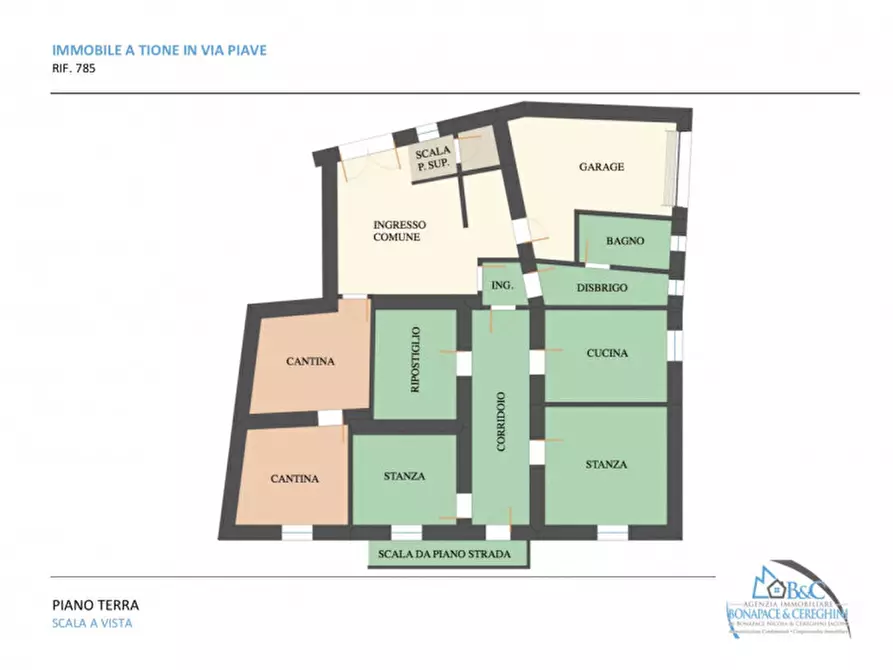 Immagine 12 di Appartamento in vendita  in Via Piave a Tione Di Trento