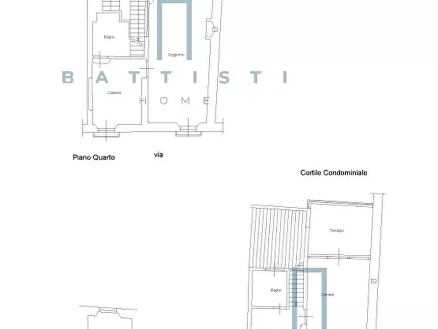Immagine 27 di Attico in vendita  in Piazza di Spagna a Roma