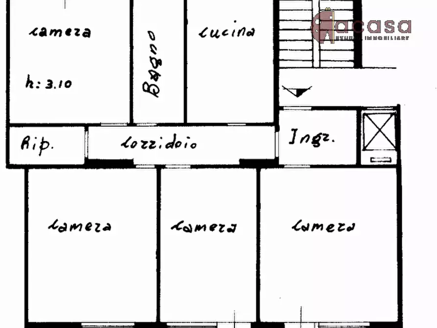 Immagine 16 di Camera in affitto  in Via Elia Crisafulli 12 a Palermo