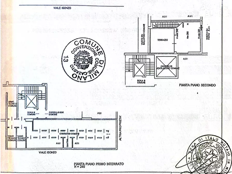 Immagine 40 di Appartamento in vendita  in Viale Isonzo 22 a Milano