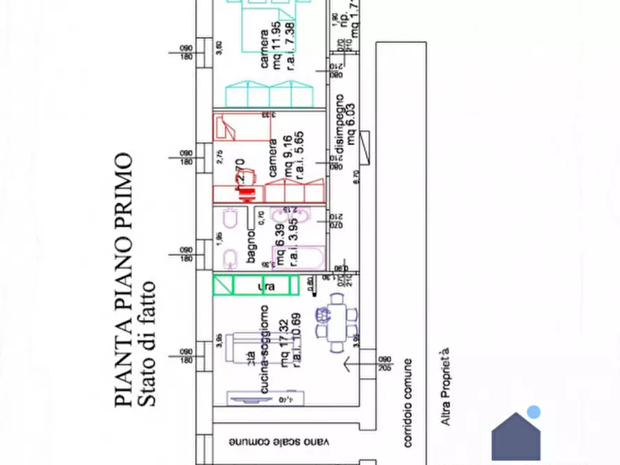 Immagine 61 di Appartamento in vendita  in via IV Novembre, 38 a Rezzato