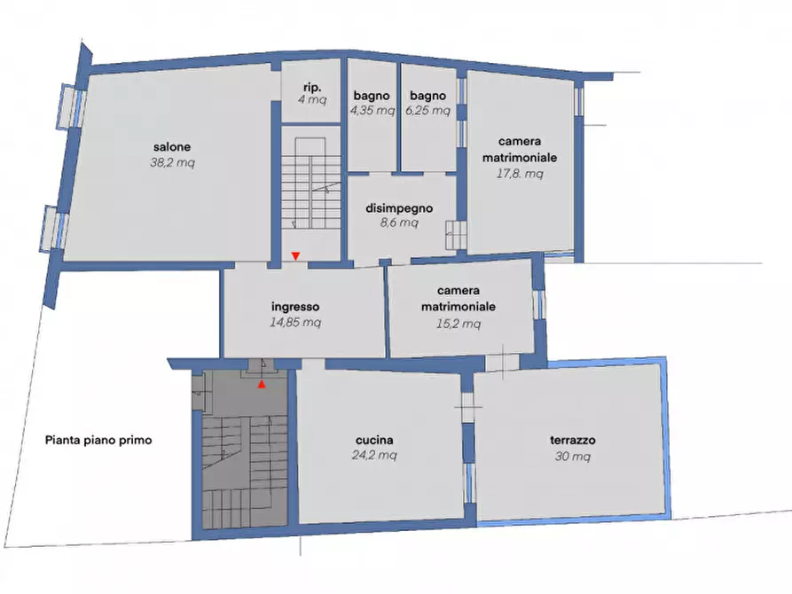 Immagine 19 di Appartamento in vendita  in Corso Padova, 25 a Vicenza