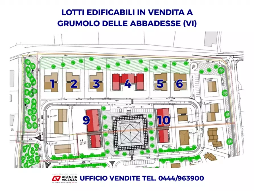 Immagine 1 di Terreno in vendita  in Via Camisana a Grumolo Delle Abbadesse