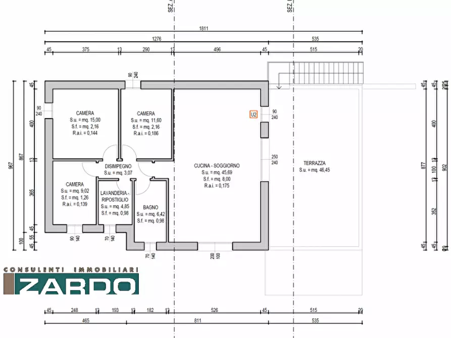 Immagine 5 di Appartamento in vendita  a Castello Di Godego