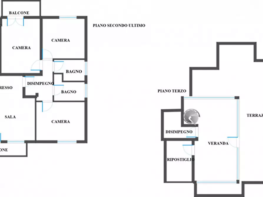 Immagine 24 di Attico in vendita  in Via Toscana 215 a Bologna