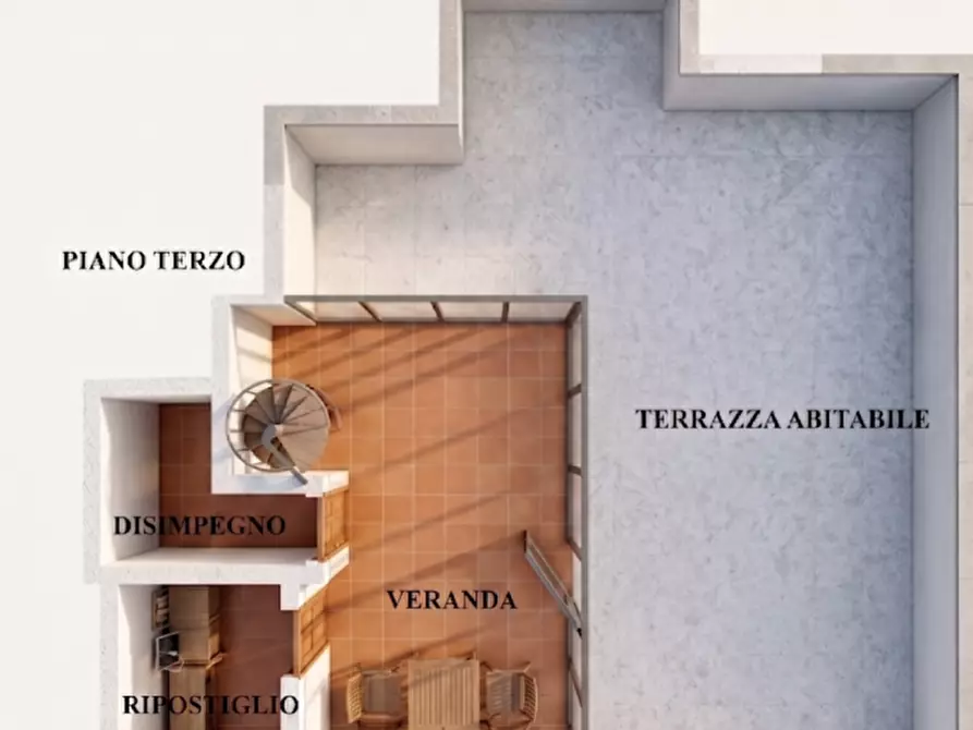 Immagine 26 di Attico in vendita  in Via Toscana 215 a Bologna
