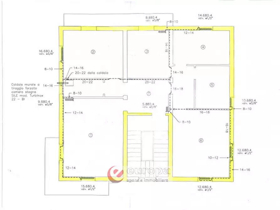 Immagine 11 di Appartamento in vendita  in Via Lazzaro Bonamico,66 a Vicenza