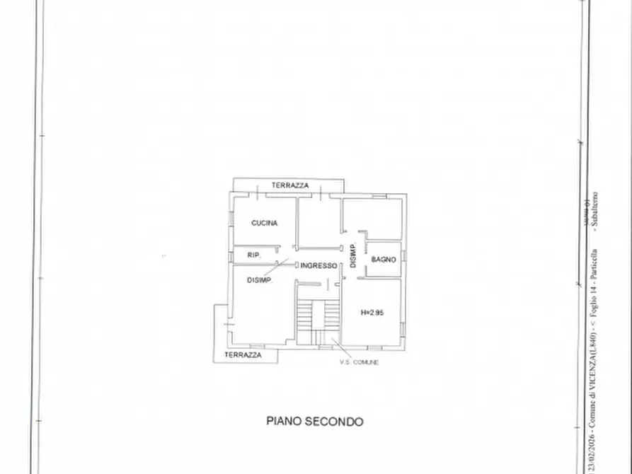 Immagine 12 di Appartamento in vendita  in Via Lazzaro Bonamico,66 a Vicenza