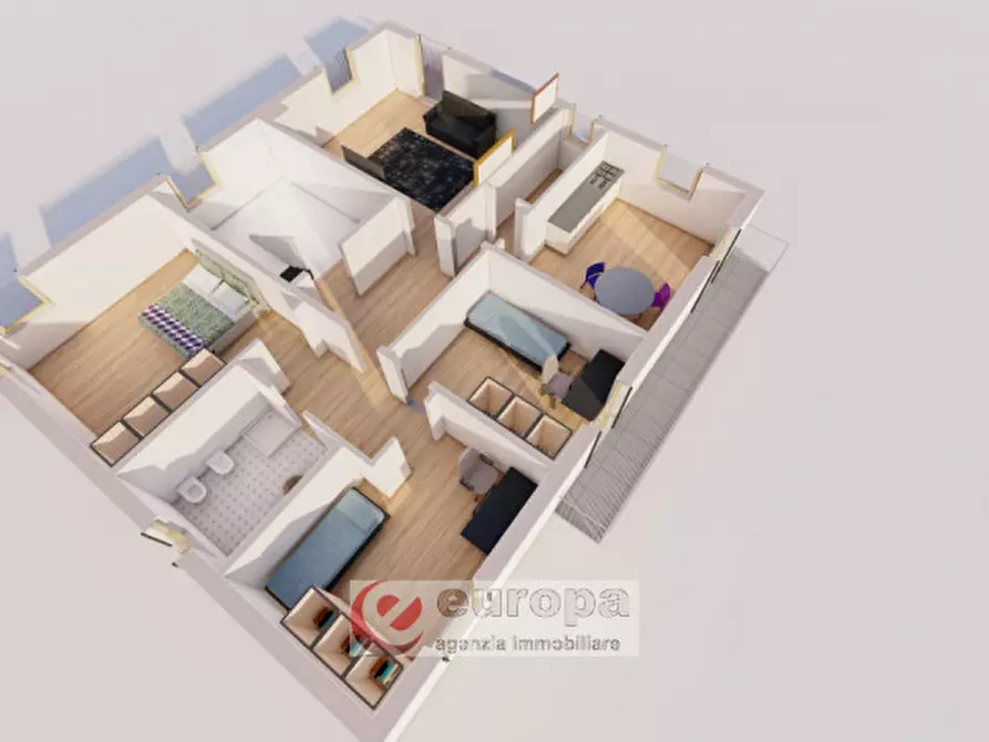 Immagine 15 di Appartamento in vendita  in Via Lazzaro Bonamico,66 a Vicenza