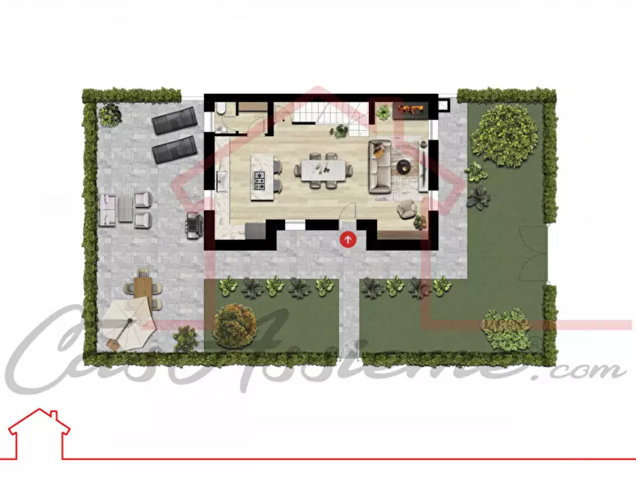 Immagine 61 di Casa trifamiliare in vendita  a Borso Del Grappa