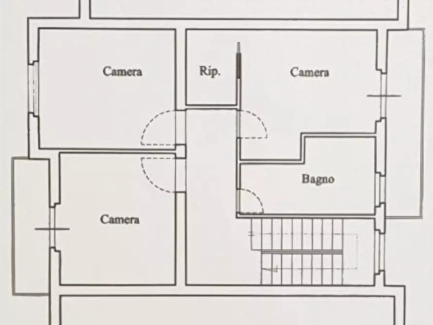 Immagine 21 di Villetta a schiera in vendita  in Capolona Centro a Capolona