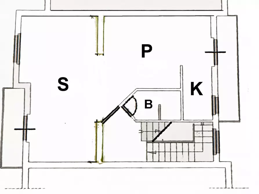 Immagine 22 di Villetta a schiera in vendita  in Capolona Centro a Capolona