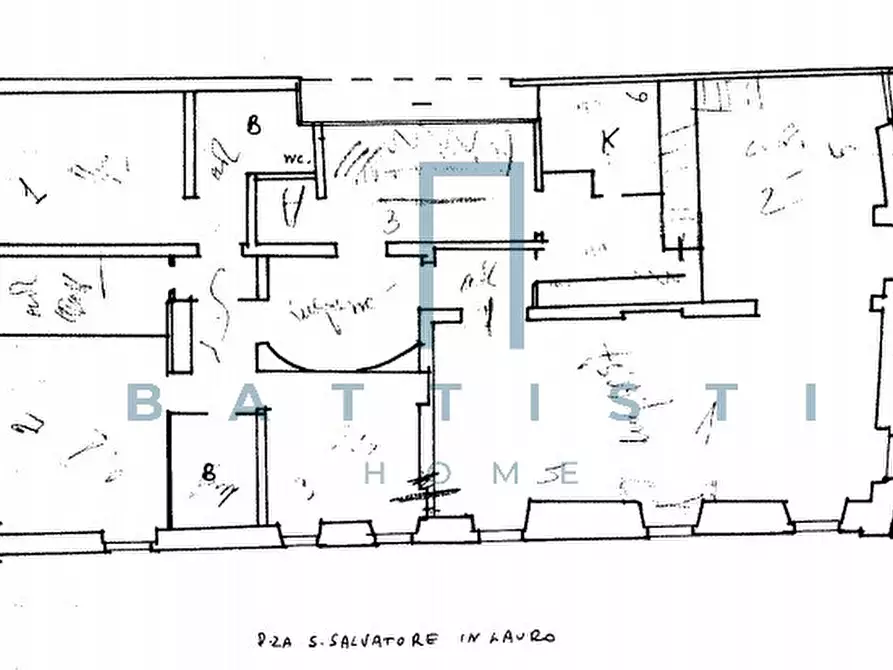 Immagine 36 di Appartamento in vendita  in Piazza di San Salvatore in Lauro a Roma