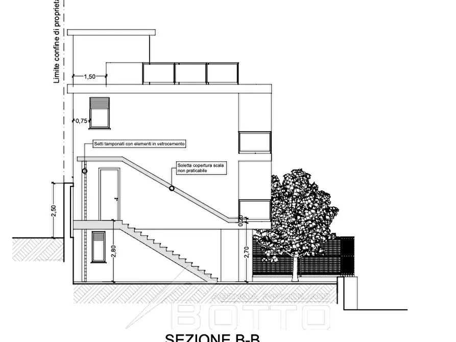 Immagine 10 di Villetta a schiera in vendita  in vicolo mergozzolo 20 a Omegna