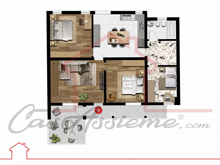 Immagine 42 di Appartamento in vendita  a Castello Di Godego