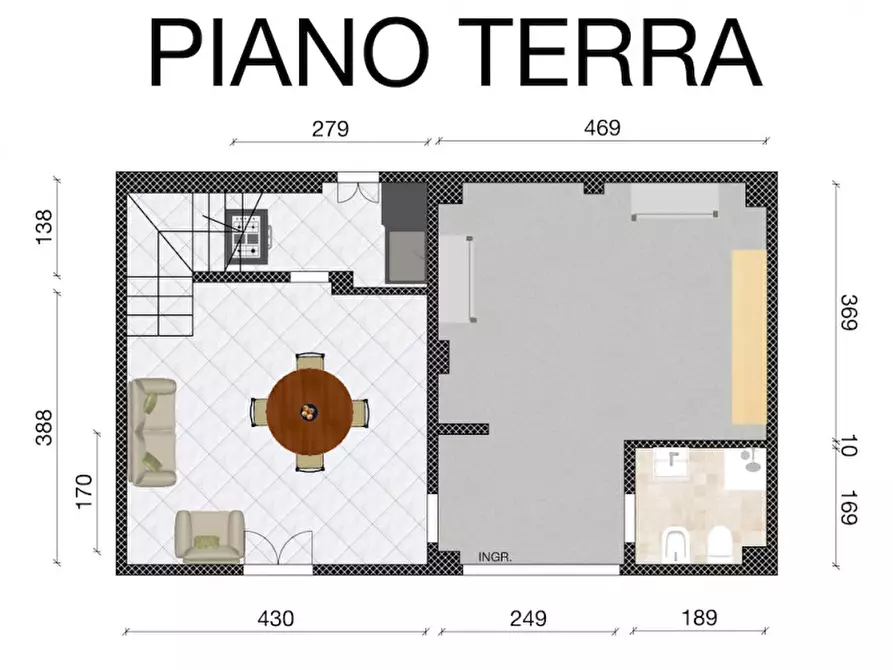 Immagine 21 di Villetta a schiera in vendita  in Via Severino Ferrari 98 a Molinella