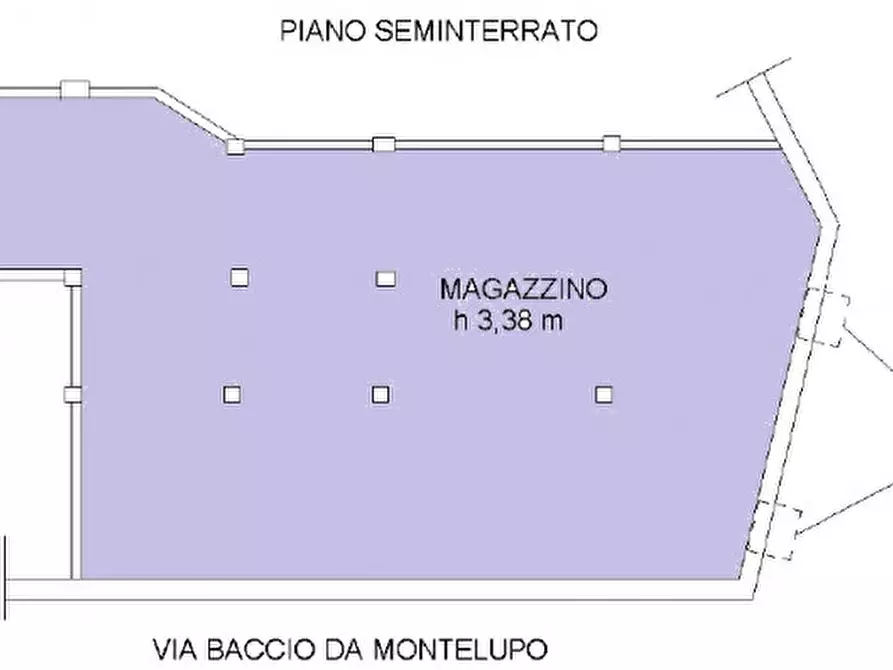 Immagine 1 di Magazzino in vendita  in Via Baccio da Montelupo 151 a Firenze