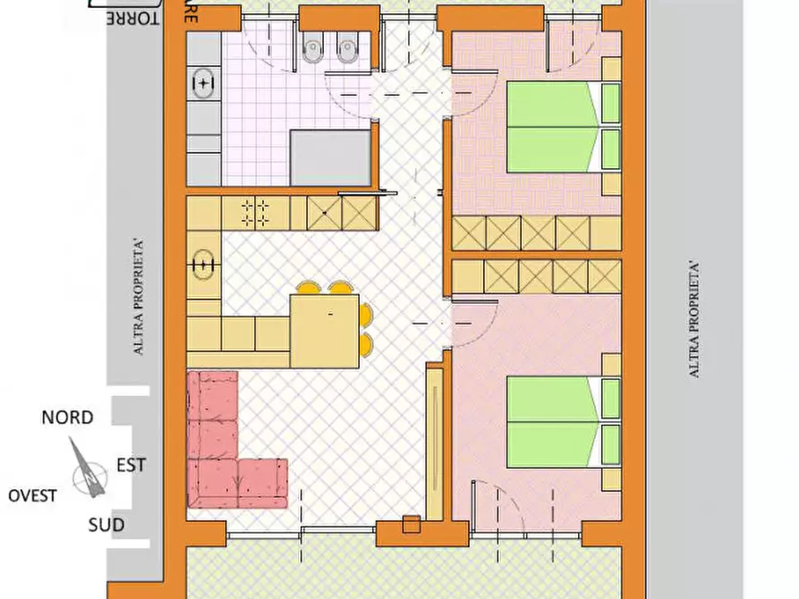 Immagine 1 di Appartamento in vendita  in Segno, via di Cort a Predaia