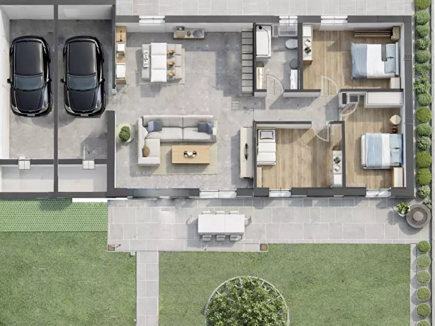 Immagine 2 di Appartamento in vendita  in Via Napoleonica a Montichiari