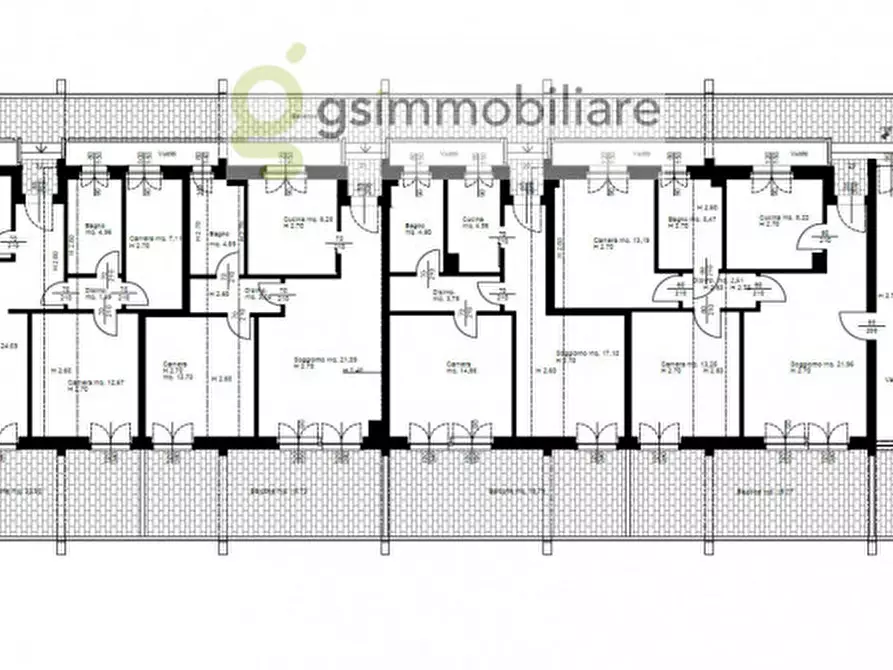 Immagine 54 di Palazzo in vendita  in VIALE ANDREIS 95 a Desenzano Del Garda
