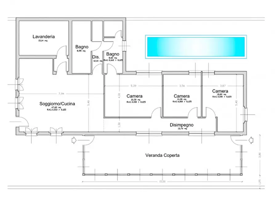 Immagine 21 di Villa in vendita  in via Roma n° 35 a Mortara