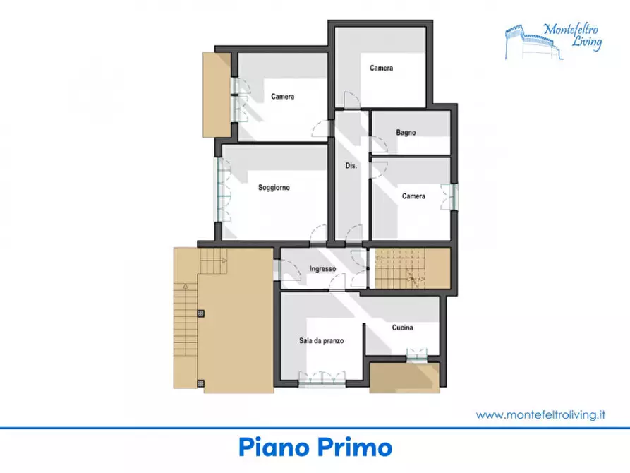 Immagine 26 di Casa indipendente in vendita  in Via Capitanato Sasso di Simone a Sestino