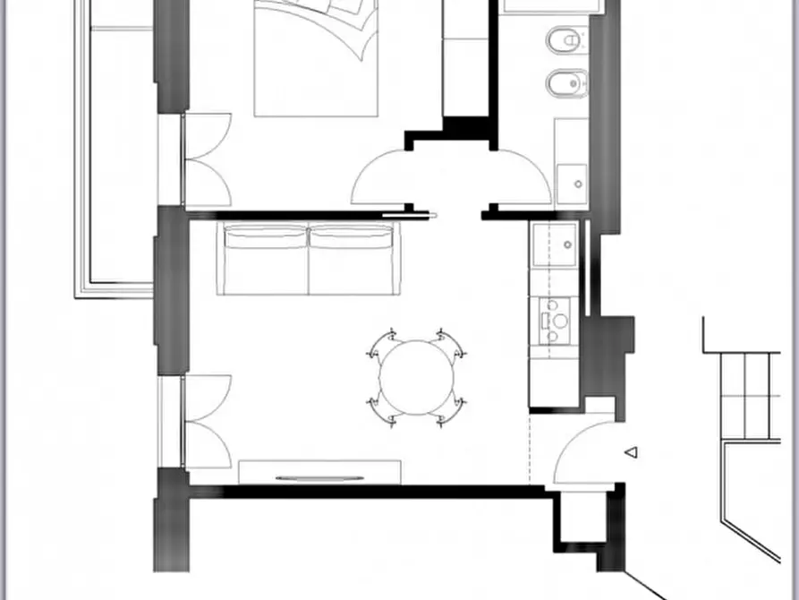 Immagine 22 di Appartamento in vendita  in Via Eugenio Villoresi a Milano