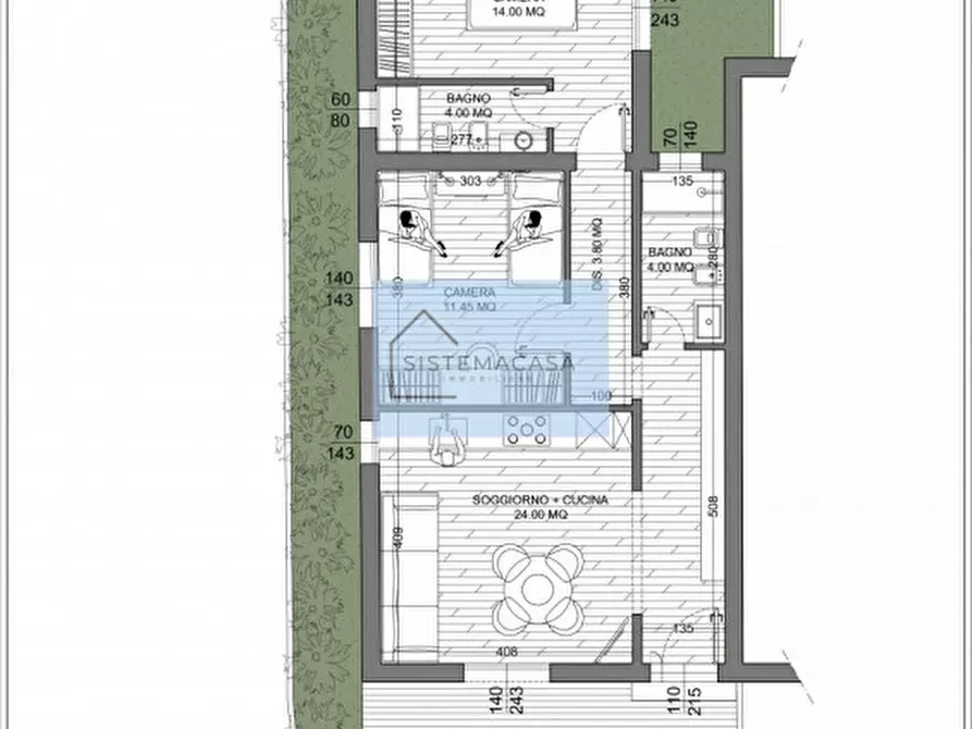 Immagine 1 di Appartamento in vendita  in Via Toscana a Cervia