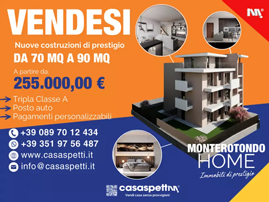 Immagine 1 di Appartamento in vendita  in Via Piave, 48 a Monterotondo