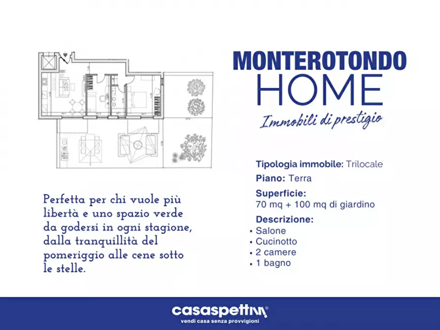 Immagine 14 di Appartamento in vendita  in Via Piave, 48 a Monterotondo