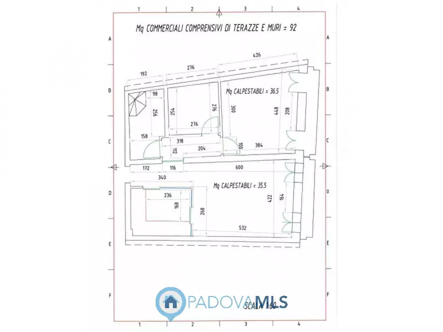 Immagine 19 di Appartamento in vendita  in Piazza dei Signori, 7 a Padova