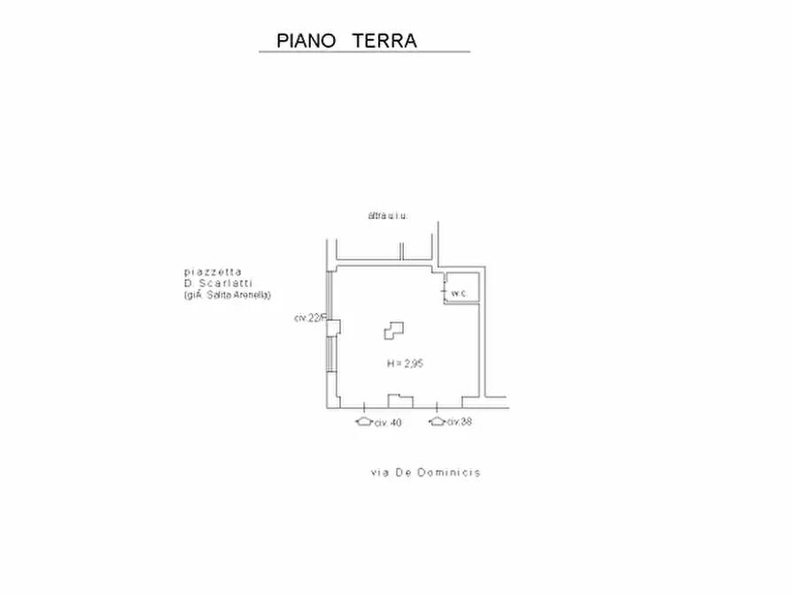 Immagine 15 di Negozio in affitto  in Via Domenico de Dominicis a Napoli
