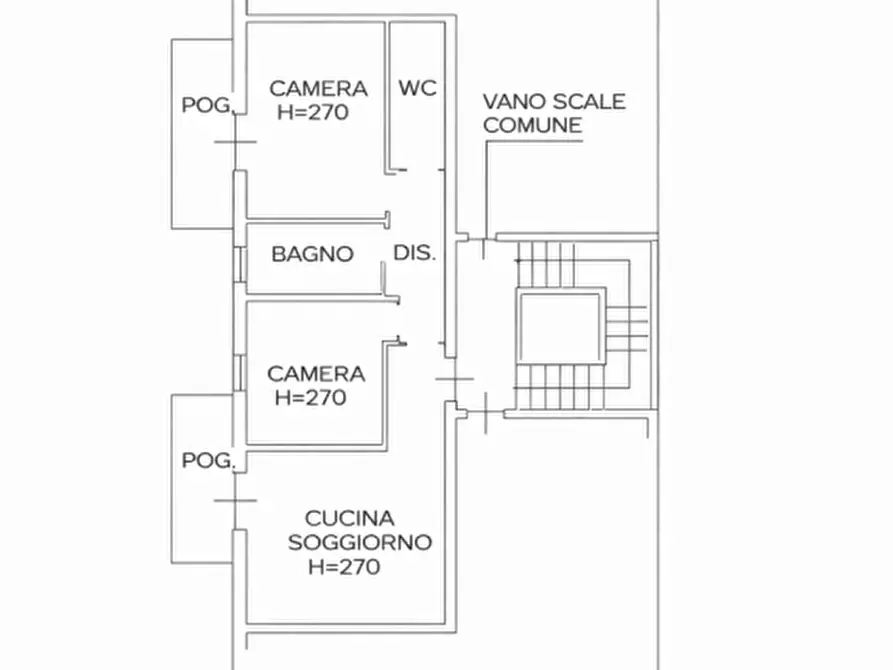 Immagine 2 di Appartamento in vendita  in Via degli Alpini a Nanto