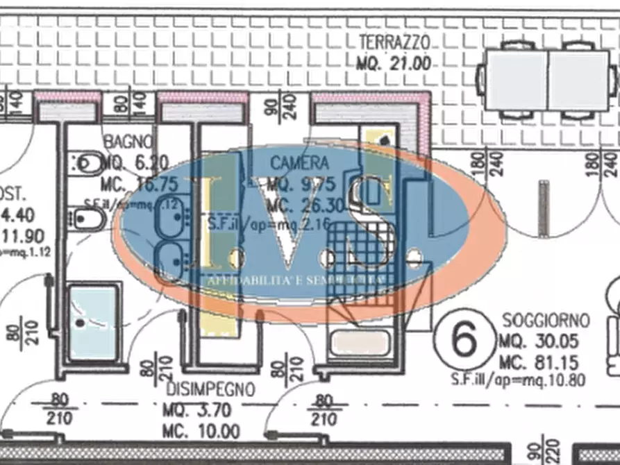Immagine 2 di Appartamento in vendita  in Via D. Cattaneo 1 a Montegalda